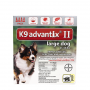 BAYER ADVANTIX FLEA & TICK FOR DOGS 21-55LB (4MO)