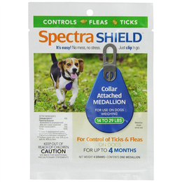 SPECTRA SHIELD FLEA & TICK FOR DOGS 14-29LB