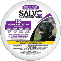 DURVET SALVO FLEA & TICK COLLAR FOR DOGS - LARGE