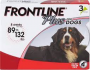 FRONTLINE PLUS FOR DOGS 89-132LB (3MO)