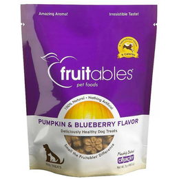 FRUITABLES PUMPKIN & BLUEBERRY MIXED DOG TREATS (7OZ)