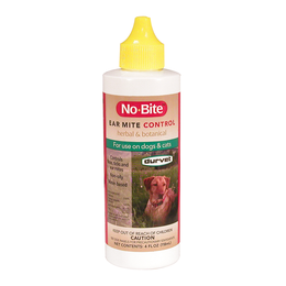 DURVET NO-BITE EAR MITE DROPS FOR DOGS & CATS (4OZ)