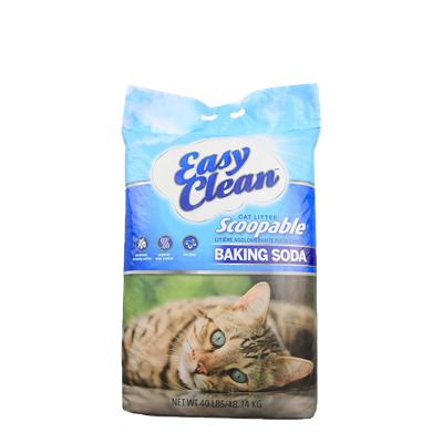 PESTELL CLUMPING CAT LITTER W/ BAKING SODA (40LB)