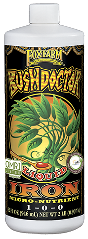 FOX FARM BUSH DOCTOR LIQUID IRON 1-0-0