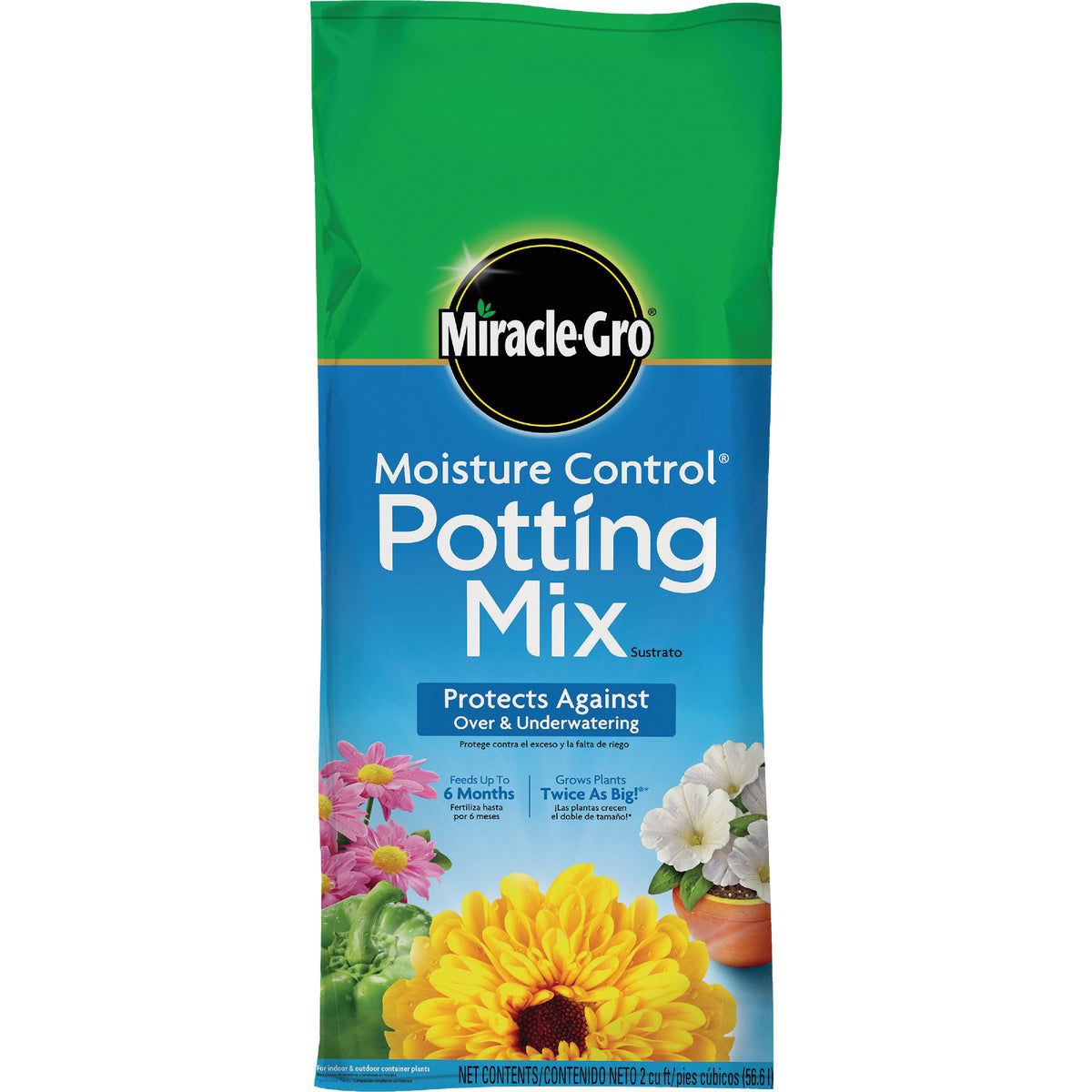 MIRACLE-GRO MOISTURE CONTROL POTTING MIX (2CF)