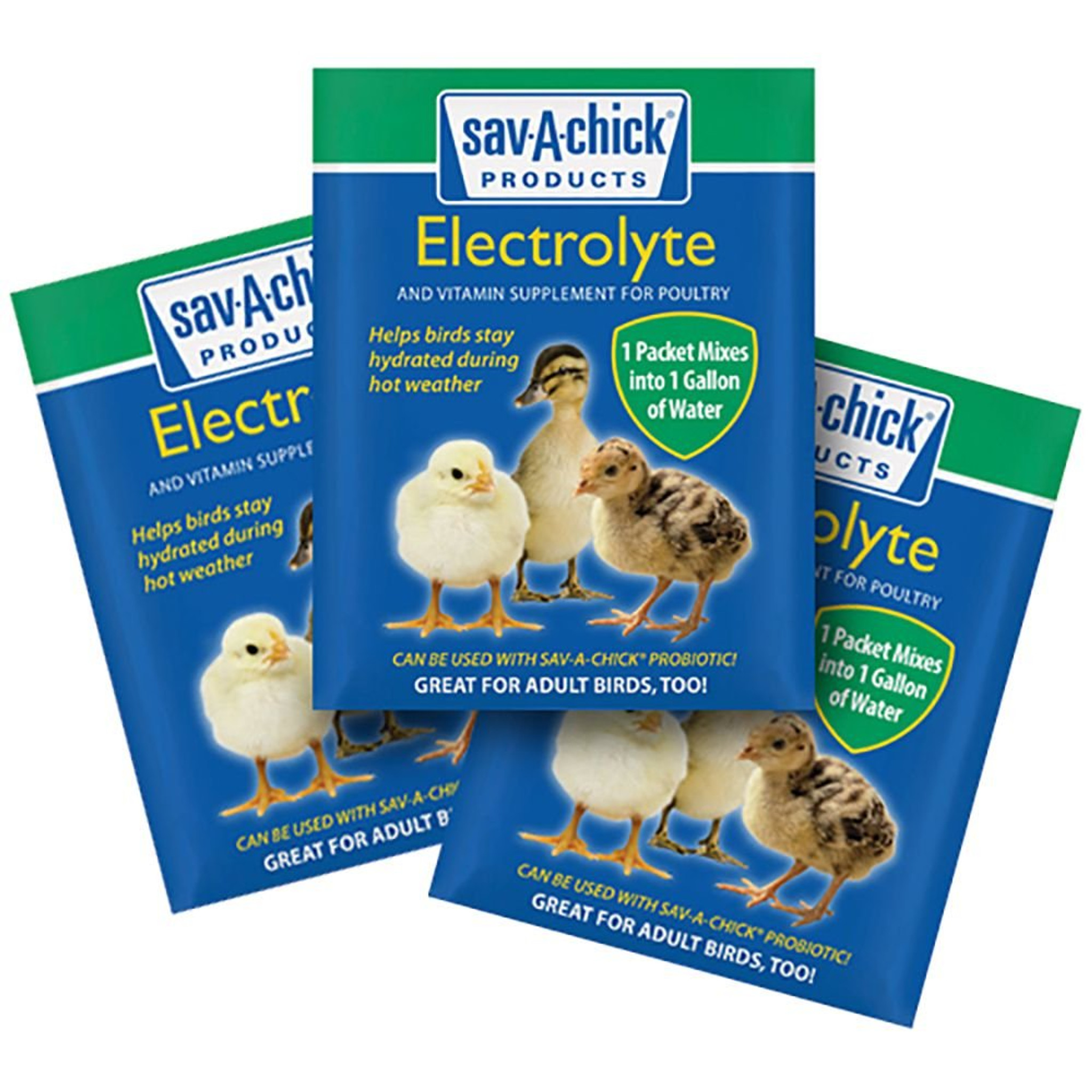 SAV-A-CHICK ELECTROLYTE & VITAMIN POWDER (3 PACK)