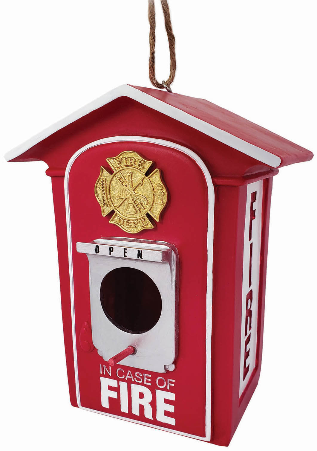 FIRE BOX BIRDHOUSE