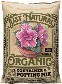 JUST NATURAL ORGANIC CONTAINER & POTTING MIX (1CF)