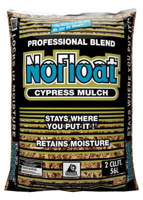 NOFLOAT CYPRESS MULCH (2CF)