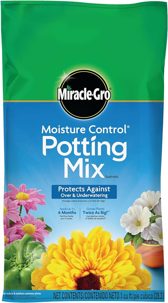 MIRACLE-GRO MOISTURE CONTROL POTTING MIX (1CF)