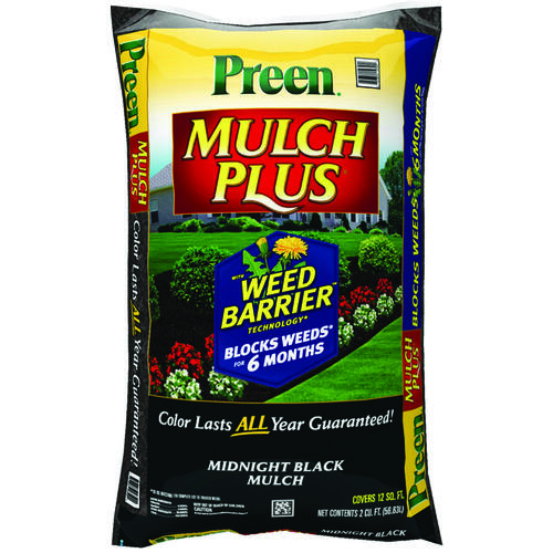 PREEN MIDNIGHT BLACK MULCH (2CF)