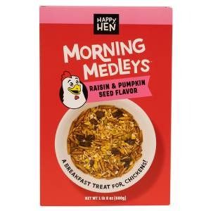 HAPPY HEN MORNING MEDLEY RAISIN & PUMPKIN SEED (24OZ)