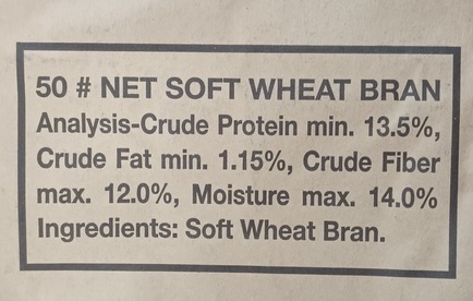 WHEAT BRAN (50LB)