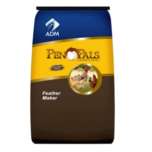 ADM PEN PALS FEATHER MAKER 18% (50LB)