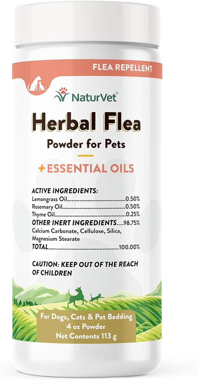 NATUREVET HERBAL FLEA POWDER (4OZ)