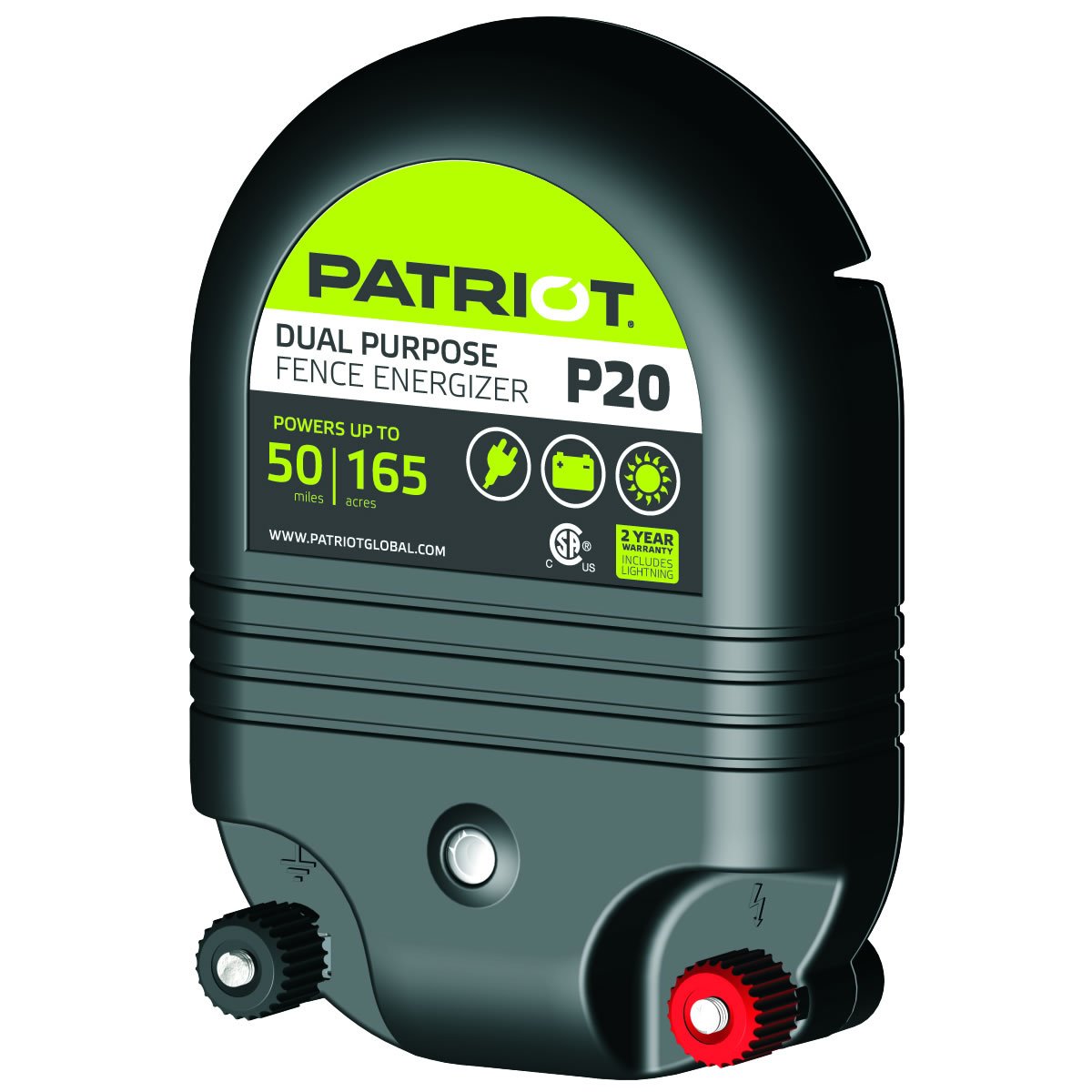 PATRIOT P20 FENCE CHARGER