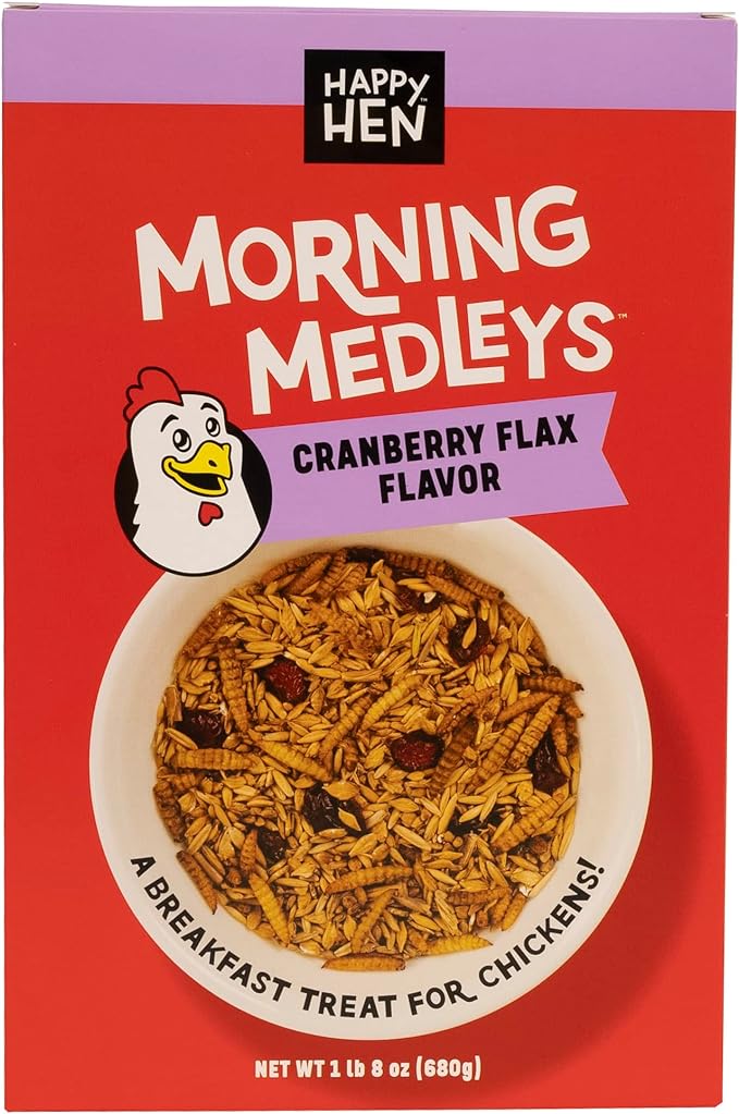 HAPPY HEN MORNING MEDLEY CRANBERRY FLAX (24OZ)