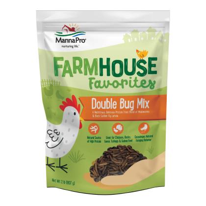 MANNA PRO FARMHOUSE FAVORITES DOUBLE BUG MIX (2LB)