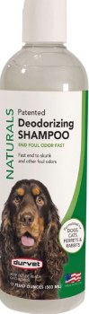DURVET NATURALS DEODORIZING SHAMPOO (17OZ)