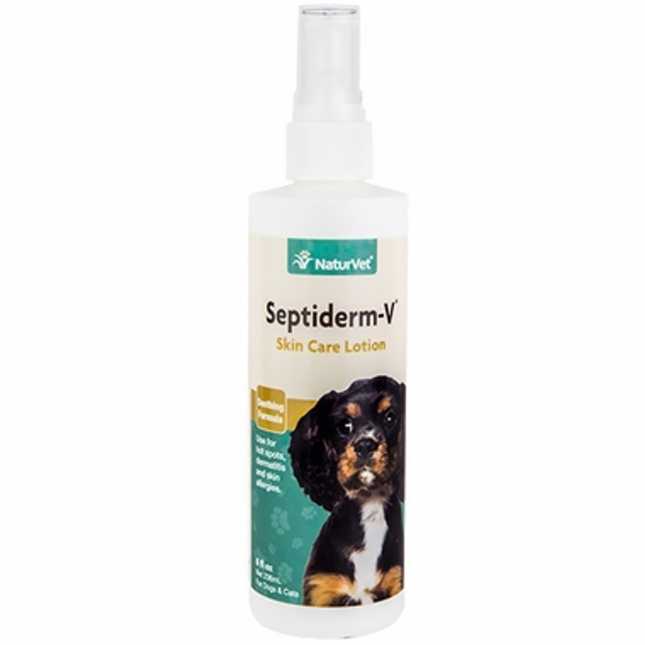 NATURVET SEPTIDERM-V LOTION SPRAY (8OZ)