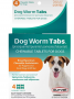 DURVET WORM TABS FOR DOGS 2-25LB (4CT)