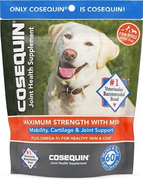 NUTRAMAX COSEQUIN JOINT SUPPLEMENT CHEWS (60CT)