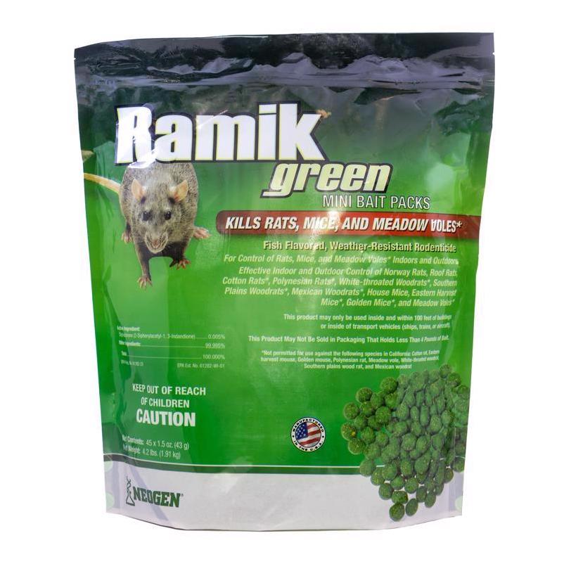 RAMIK GREEN MINI BAIT PACKS (4LB)