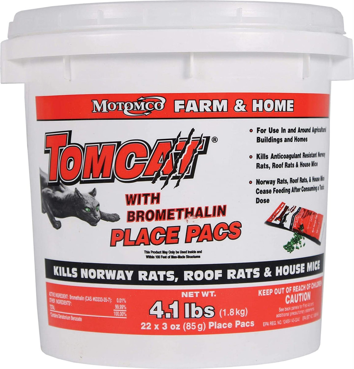 TOMCAT PLACE PACS W/ BROMETHALIN (4.1LB)