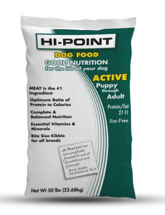 HI-POINT ACTIVE PUPPY THRU ADULT (50LB)