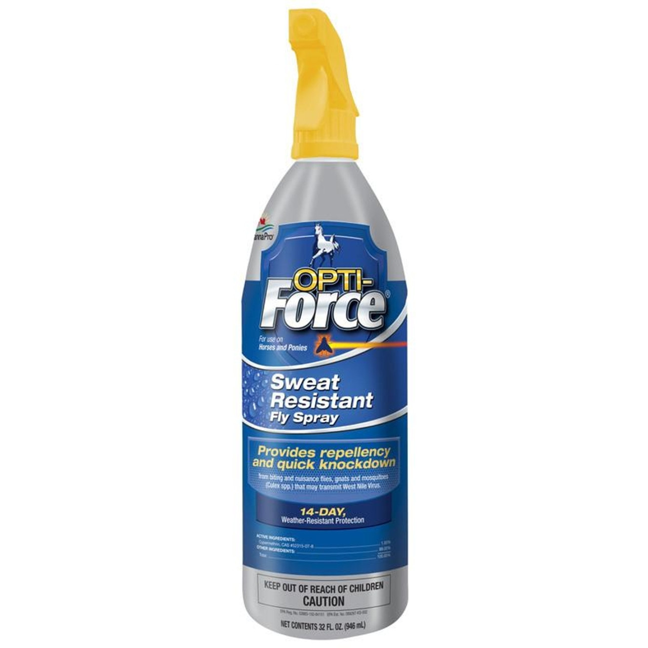 MANNA PRO OPTI-FORCE FLY SPRAY (32OZ)