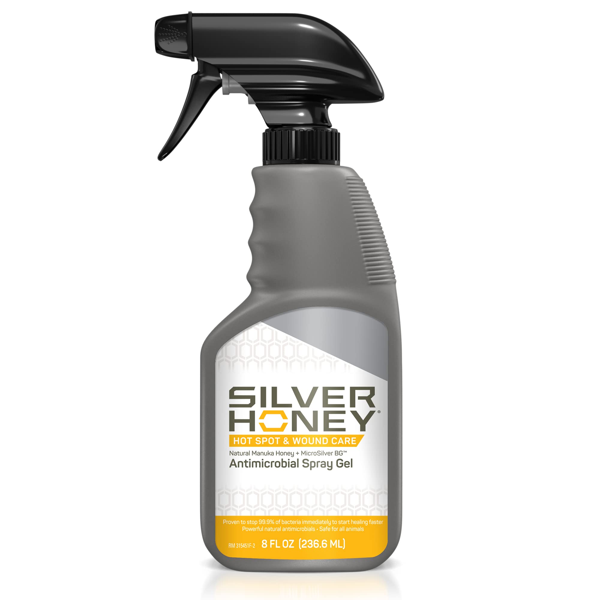 ABSORBINE SILVER HONEY HOT SPOT & WOUND SPRAY GEL (8OZ)