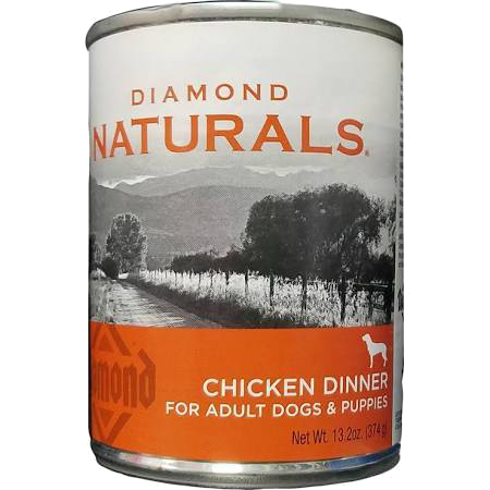 DIAMOND NATURALS CHICKEN DINNER CANNED DOG FOOD (12 PACK)