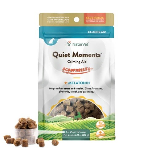 NATURVET SCOOPABLES QUIET MOMENTS MELATONIN (11OZ)