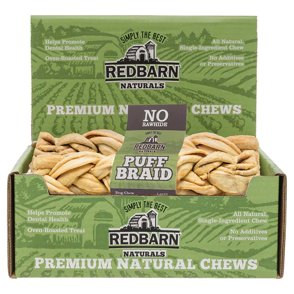 REDBARN PUFF BRAID CHEW - SMALL/MEDIUM