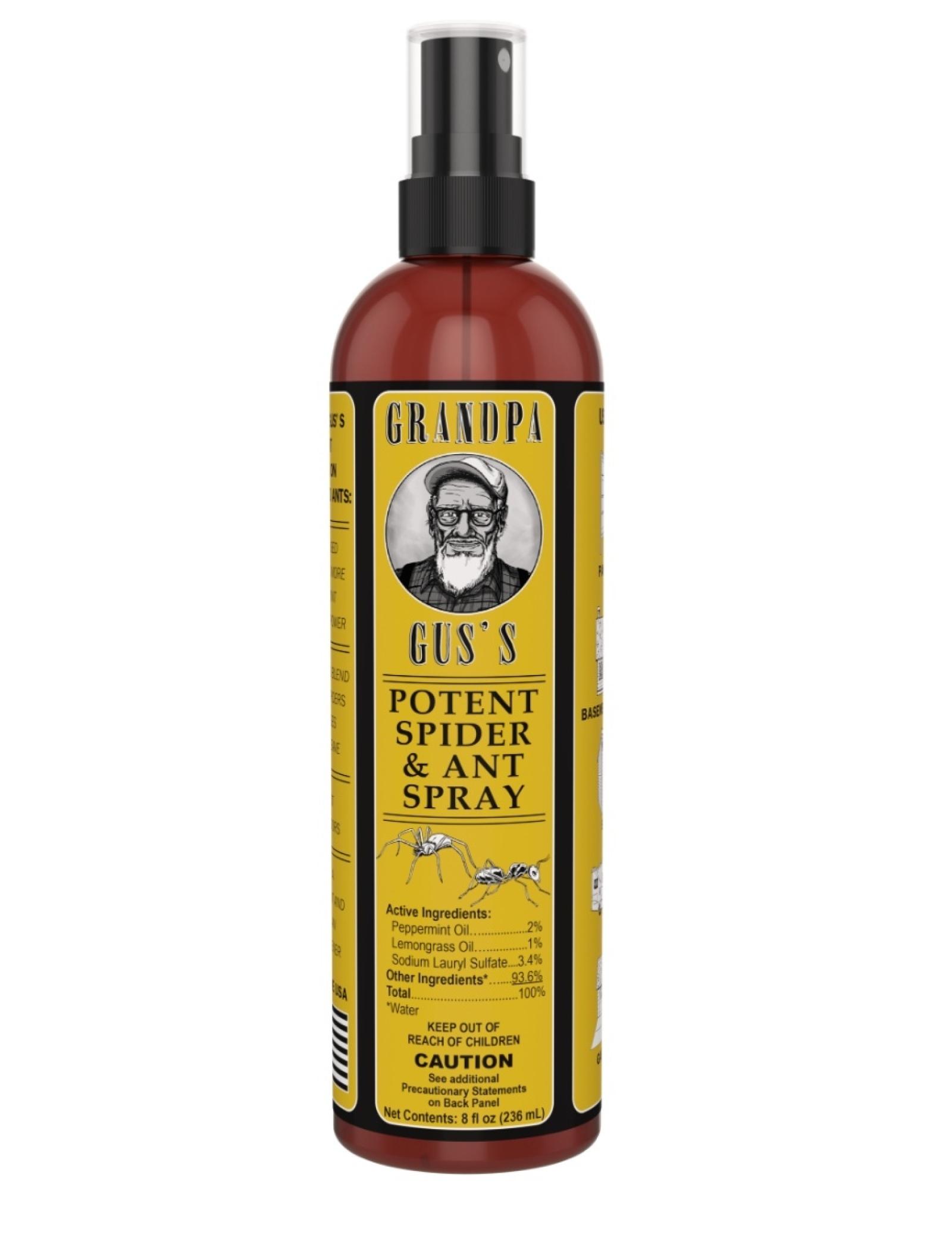 GRANDPA GUS'S POTENT SPIDER & ANT SPRAY (8OZ)