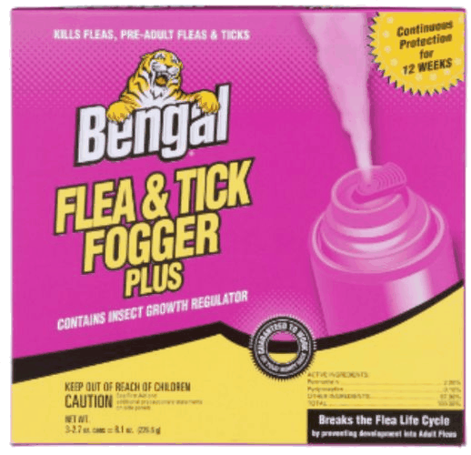 BENGAL 3-PACK FLEA & TICK FOGGER (2.7OZ)
