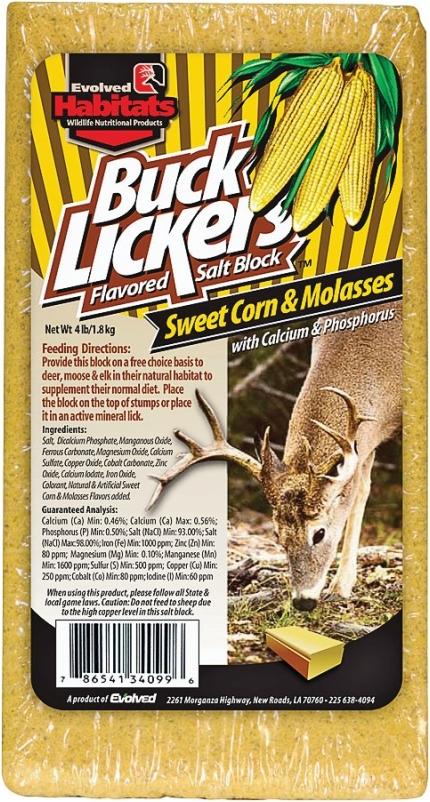 EVOLVED HABITATS BUCK LICKERS SWEET CORN BLOCK (4LB)