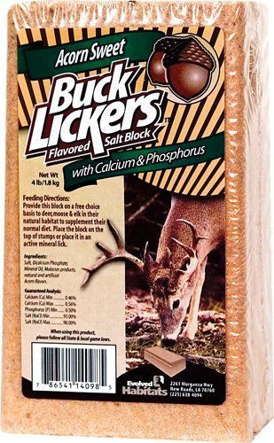 EVOLVED HABITATS BUCK LICKERS ACORN BLOCK (4LB)