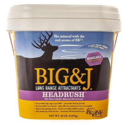 BIG & J HEADRUSH DEER ATTRACTANT BUCKET (20LB)