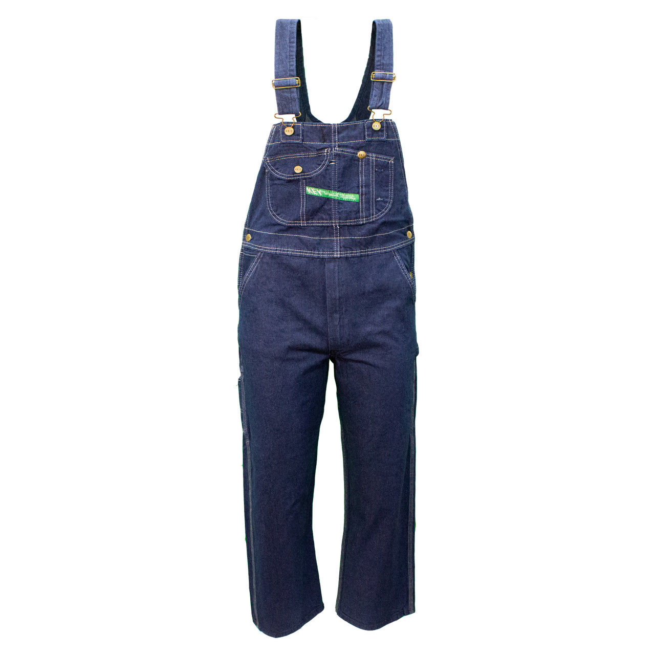 KEY DENIM BIB OVERALLS