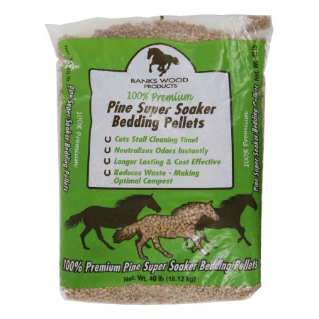 BANKS PINE SUPER SOAKER BEDDING PELLETS (40LB)