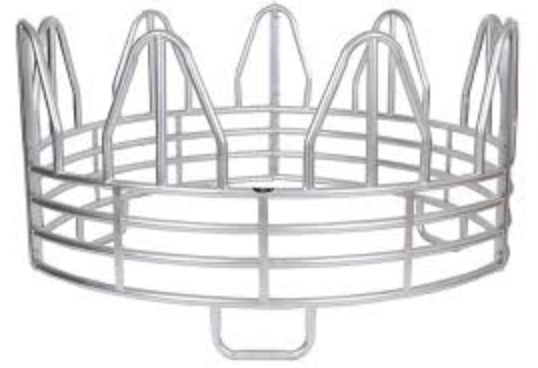 DAVIS ROUND BALE HORSE FEEDER W/ SKIRT