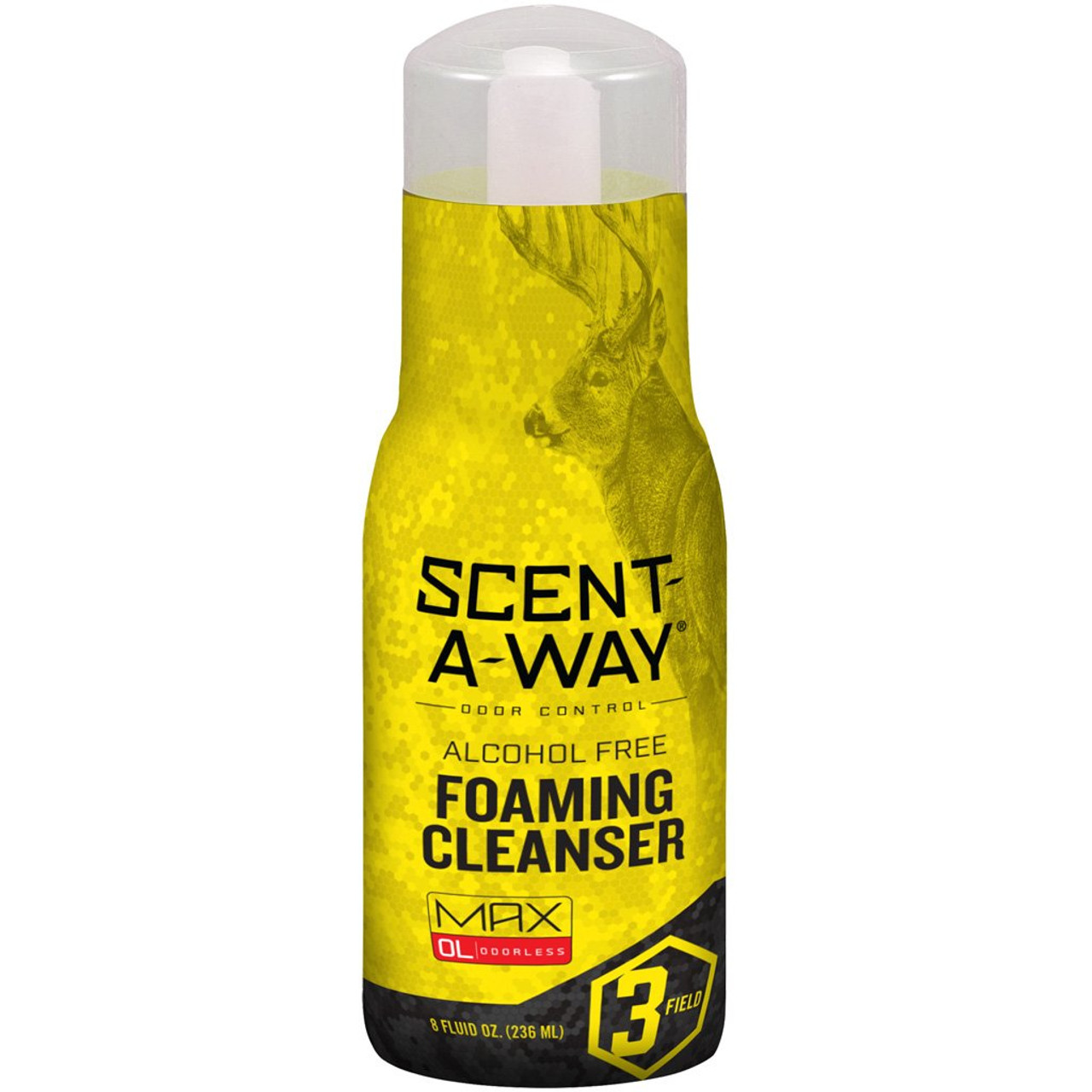 HUNTER'S SPECIALTIES SCENT-A-WAY FOAMING CLEANSER (8OZ)