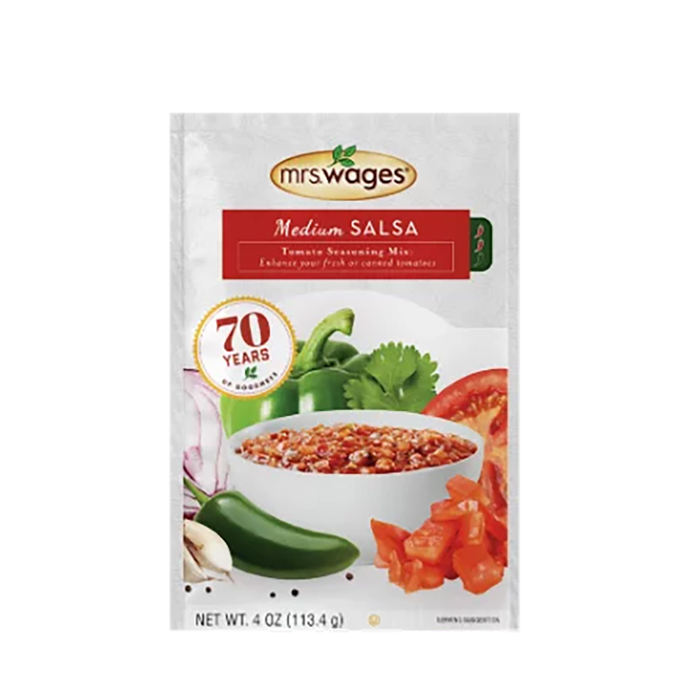 MRS. WAGES MEDIUM SALSA MIX (4OZ)