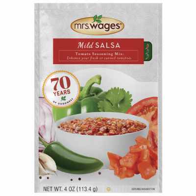 MRS. WAGES MILD SALSA MIX (4OZ)