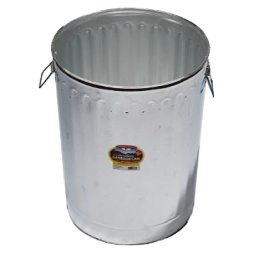 LITTLE GIANT 20 GALLON GALVANIZED TRASH CAN W/ LID