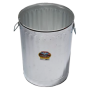 LITTLE GIANT 20 GALLON GALVANIZED TRASH CAN W/ LID