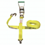 ANCRA 2" RATCHET STRAP W/ J-HOOKS (27FT)