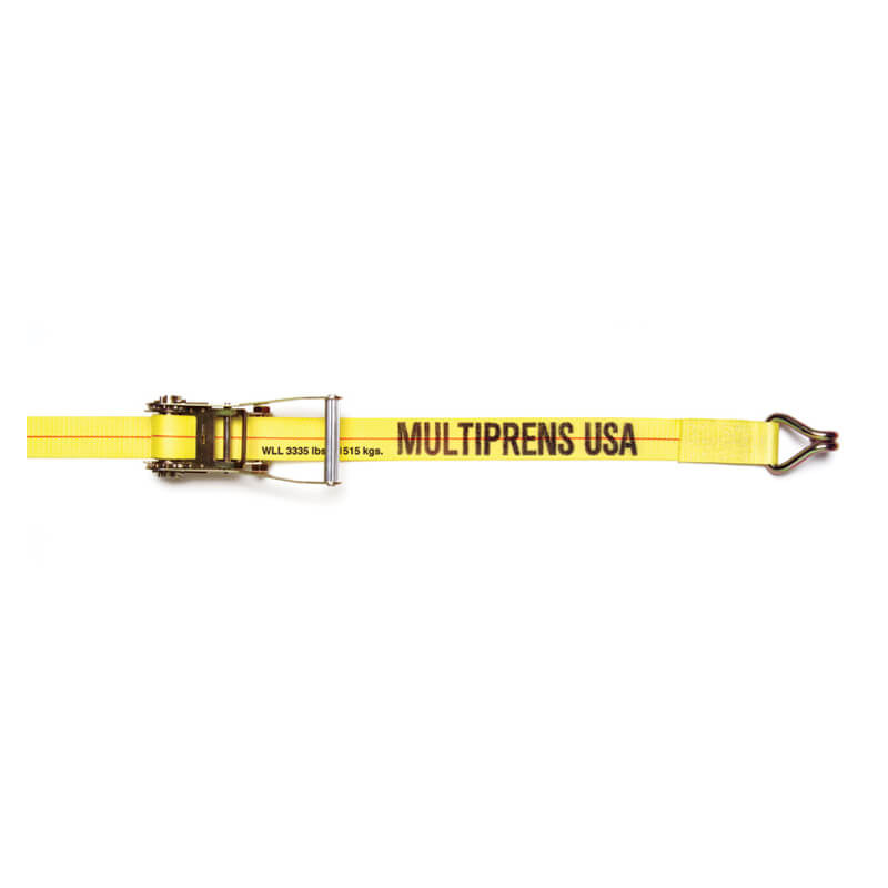 MULTIPRENS 2" RATCHET STRAP W/ J-HOOK (30FT)