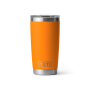 YETI RAMBLER 20OZ TUMBLER W/ MAGSLIDER LID - KING CRAB ORANGE